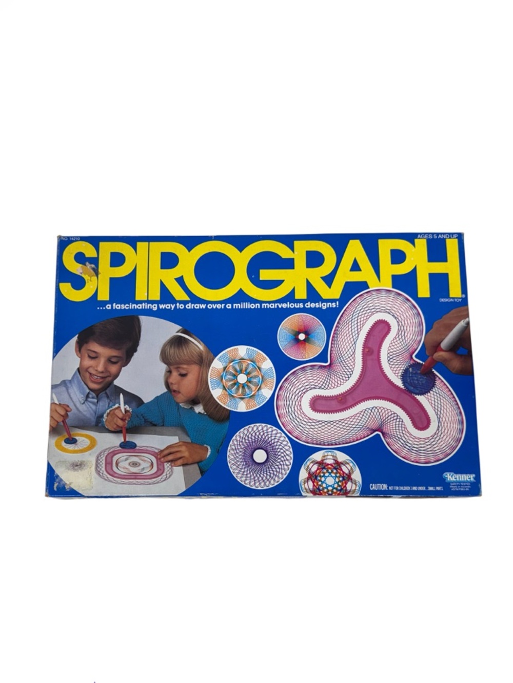 Vintage 1986 Kenner Spirograph Complete In Box